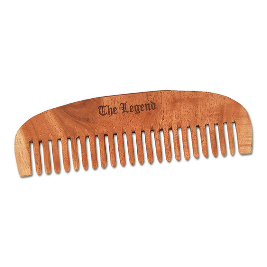 The Legend Organic Pure Neem Wood Comb Fine Teeth