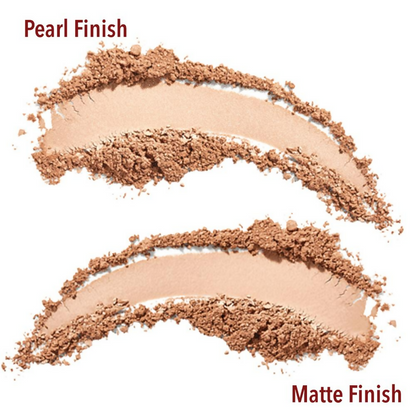 Blue Heaven 2-In-1 Matte + Pearl Compact Powder - Vanilla