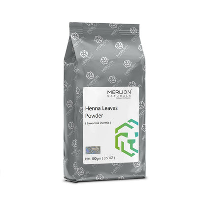 Merlion Naturals Henna and Indigo Leaves Powder Combo