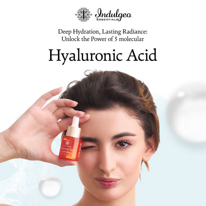 Indulgeo Essentials 5 Molecular Complex Hyaluronic Acid Lightweight Face Serum