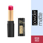 Blue Heaven Powder Matte Lipstick Risk Red