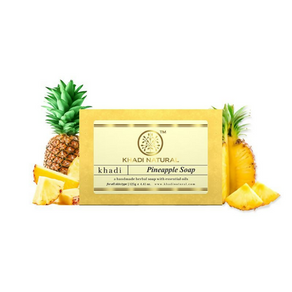 Khadi Natural Pineapple Handmade Soap