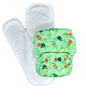 Kindermum Nano Aio Cloth Diaper With 2 Organic Cotton Inserts- Avo-cuddle For Kids