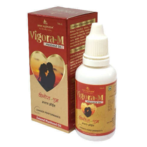Deep Ayurveda Vigora-M Massage Oil for Men