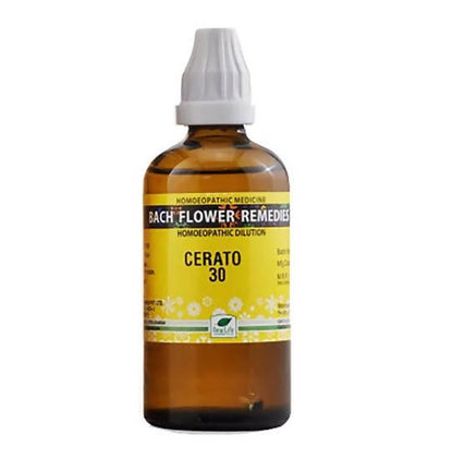New Life Homeopathy Bach Flower Remedies Cerato 30 Dilution