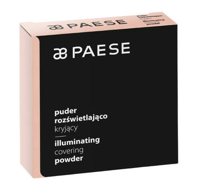 Paese Cosmetics Illuminating & Covering Pressed Powder - 1C Warm Beige
