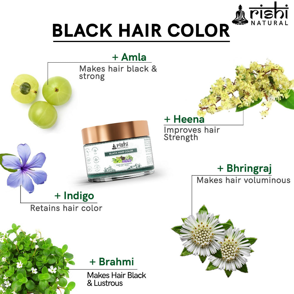 Rishi Natural Black Hair Color