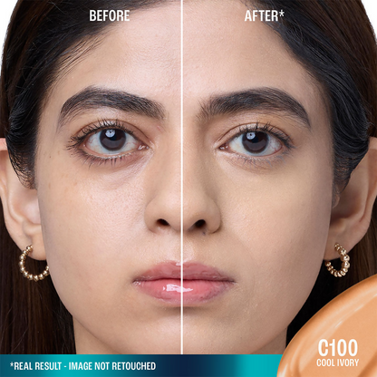 Lakme 9to5 Hya Matte Foundation + Hyaluronic Acid - Cool Ivory