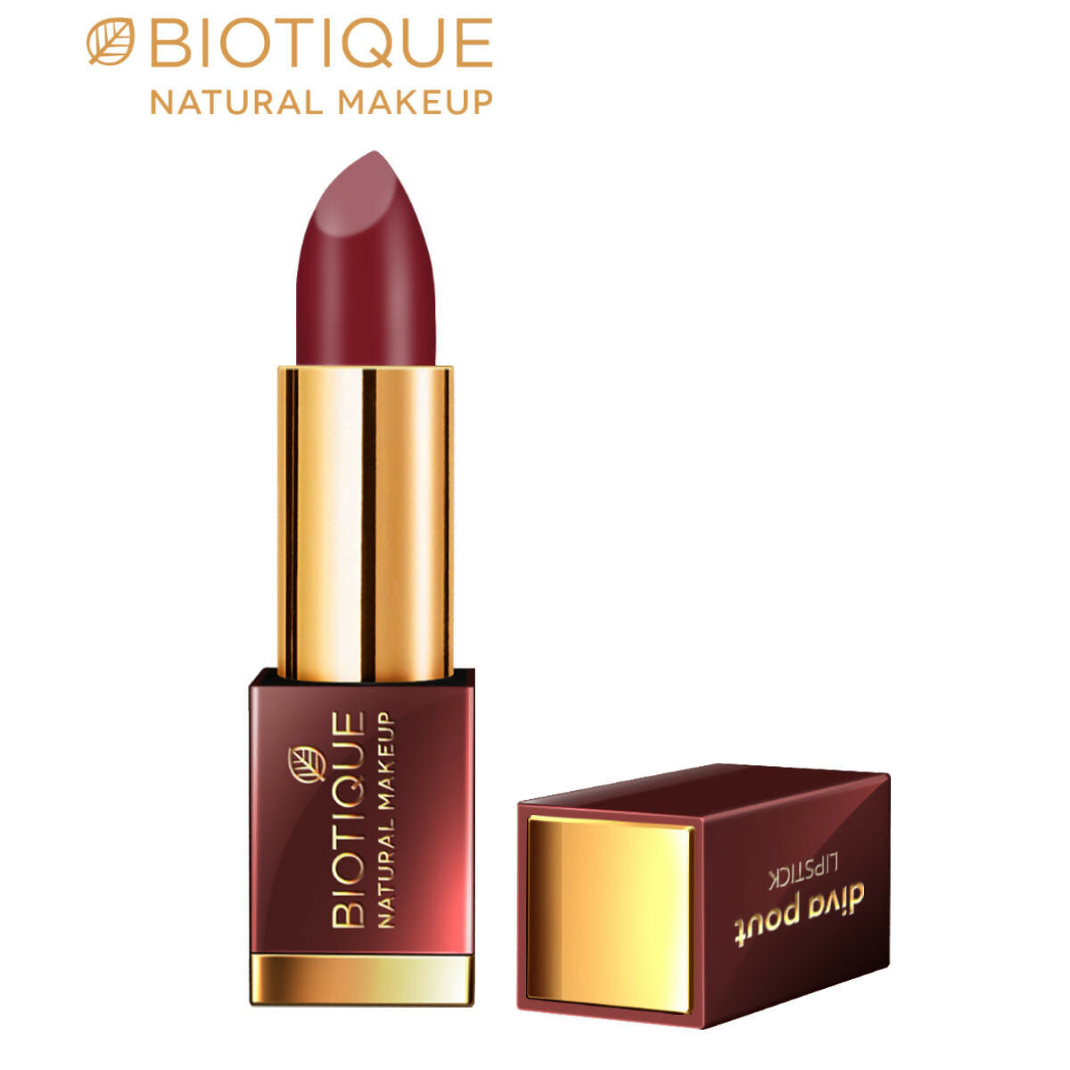 Biotique Diva Pout Lipstick - Dark Romance