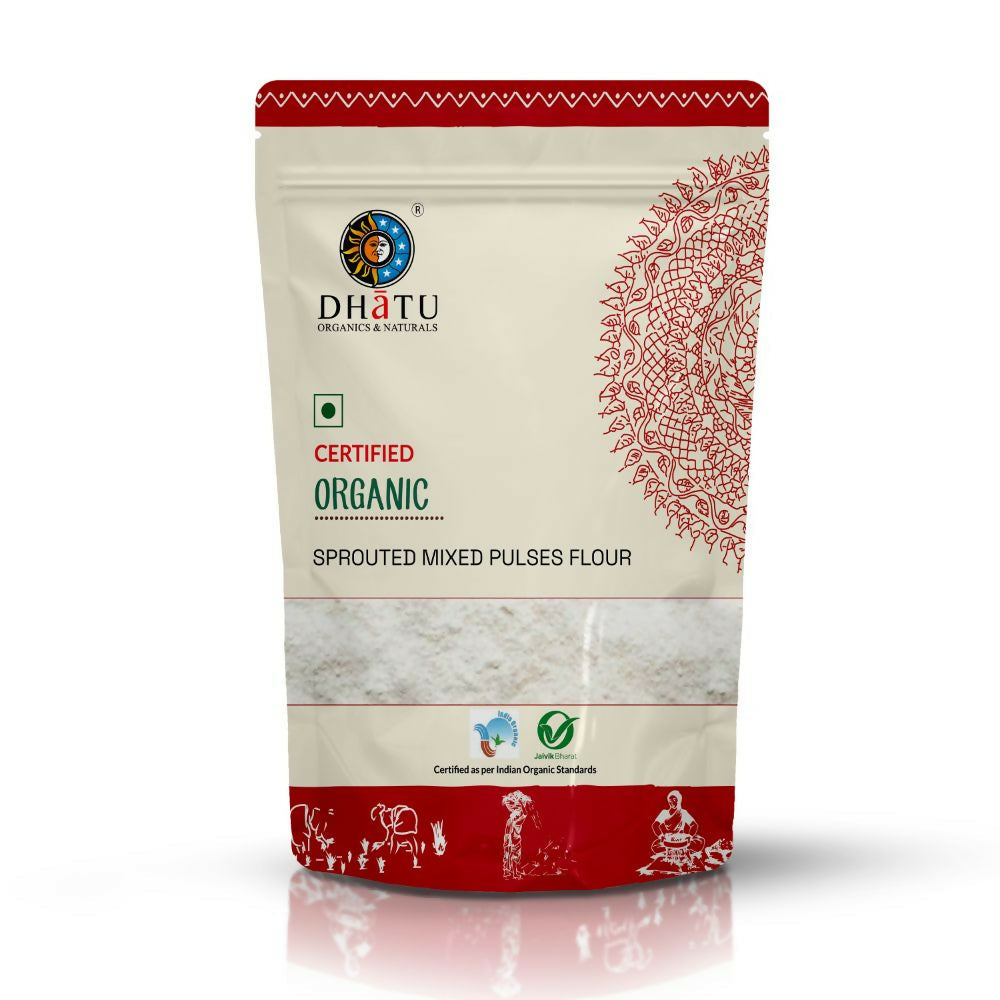 Dhatu Organics & Naturals Organic Sprouted Mixed Pulse Flour