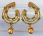 Green AD Designer Earrings