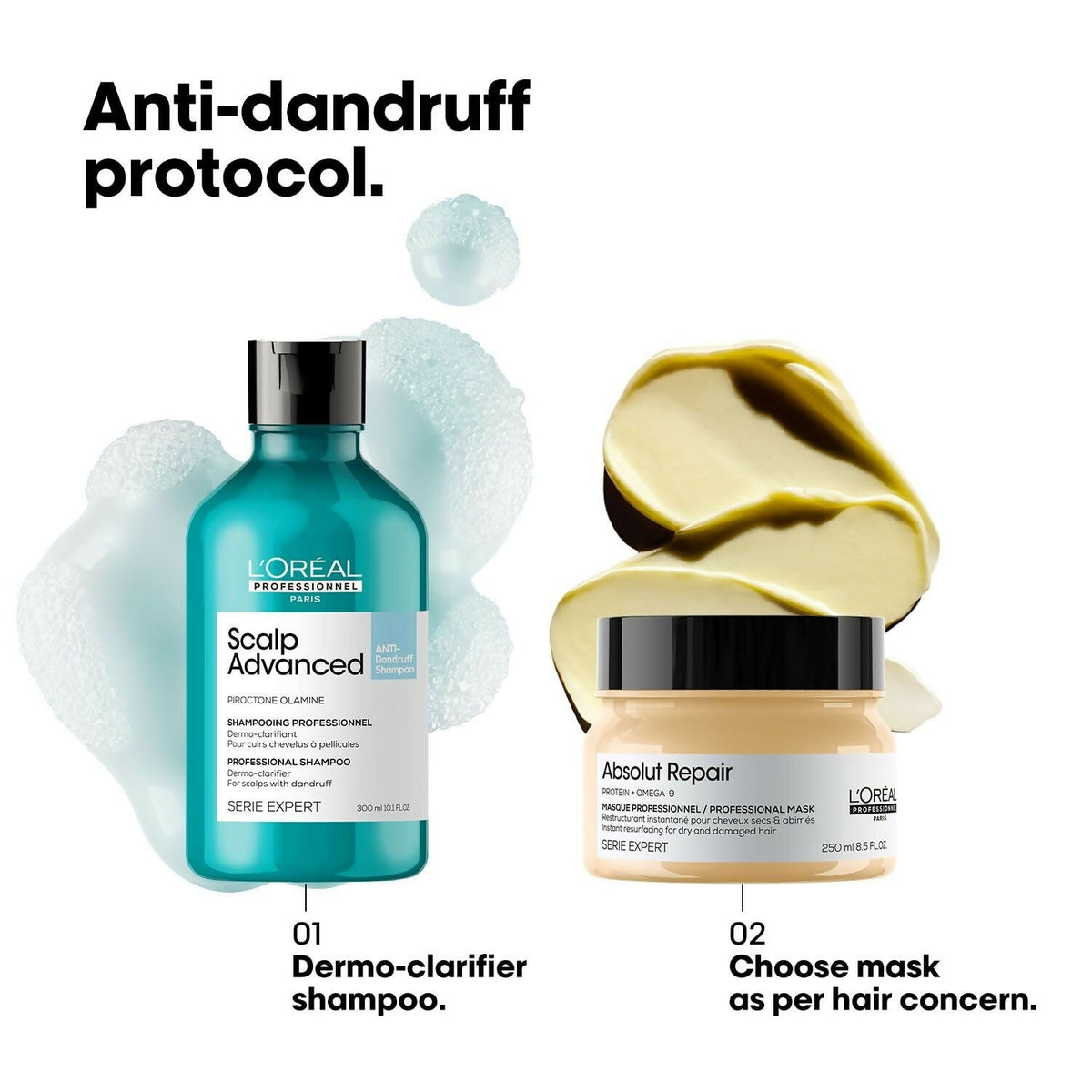 L’Oréal Professionnel Scalp Advanced Anti-Dandruff Dermo-Clarifier Shampoo