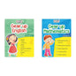 Scholars Insights Gear Up English & Maths Grade 4 Books Set Of 2 English Grammar Skills, Maths Logical Reasoning, Problem Solving Book Ages 9-10 Years