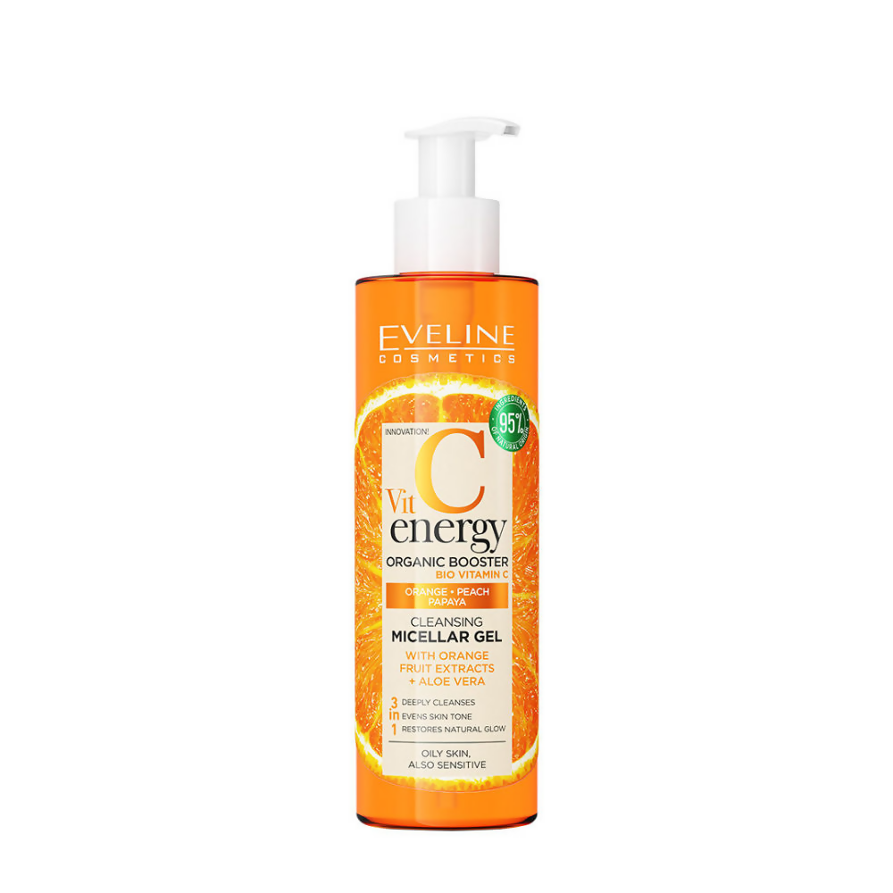 Eveline Cosmetics Vit C Energy Organic Booster Cleansing Micellar Gel