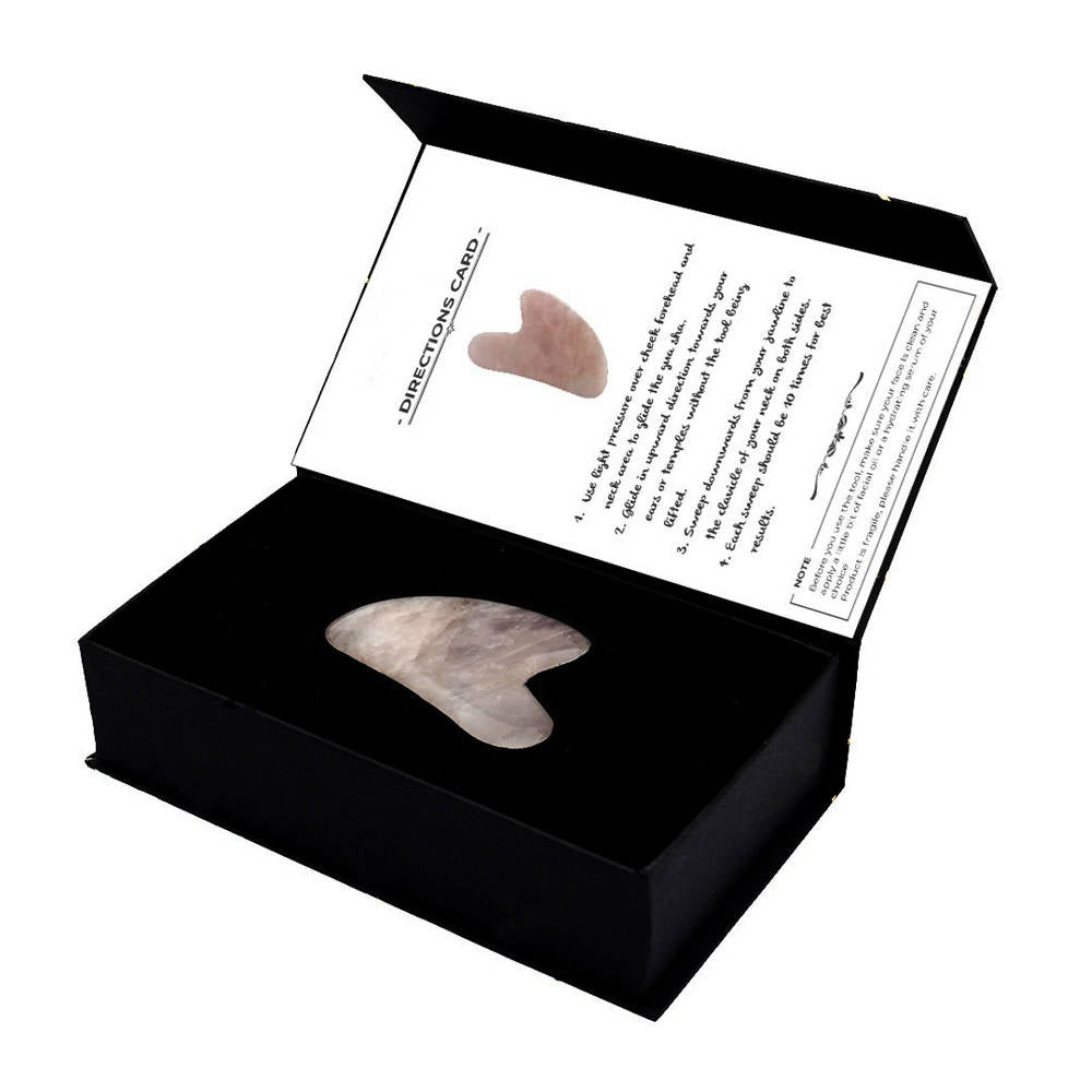 Zobha Rose Quartz Gua Sha