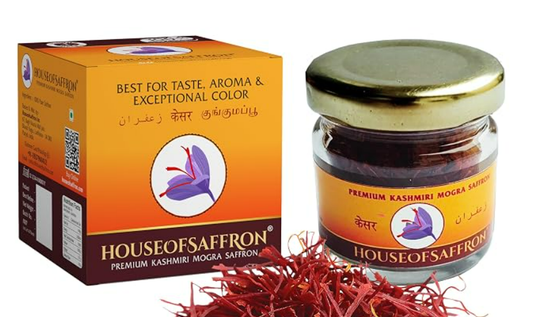 House Of Saffron Pure Kashmir Mogra Kesar