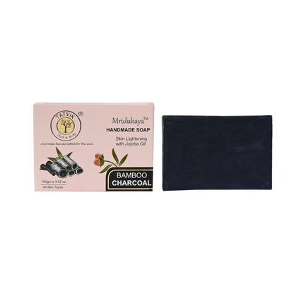 Tatvik Ayurveda Mridukaya Hand Made Soap (Bamboo Charcoal)