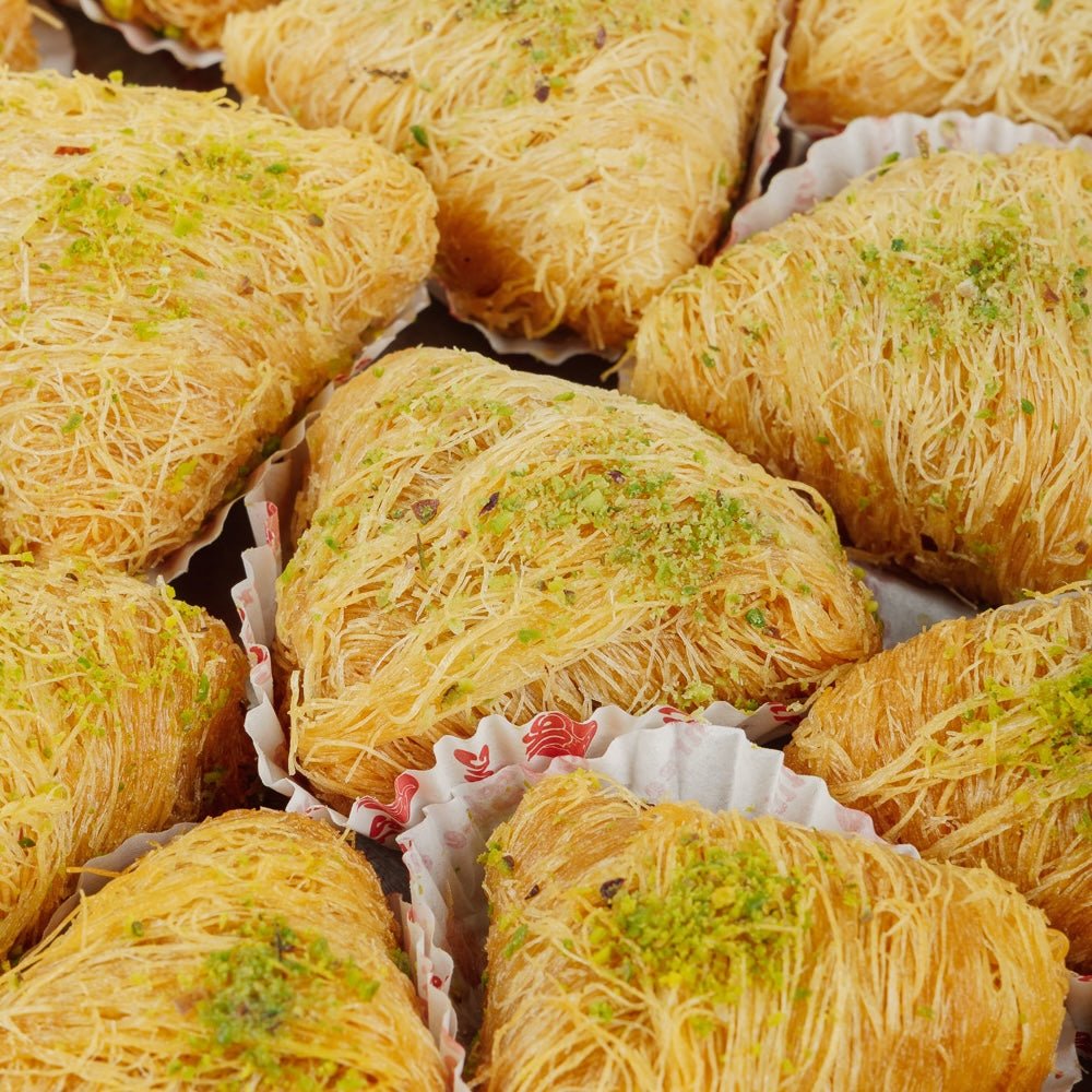 Shree Mithai Pistachio Samosa Kunafa