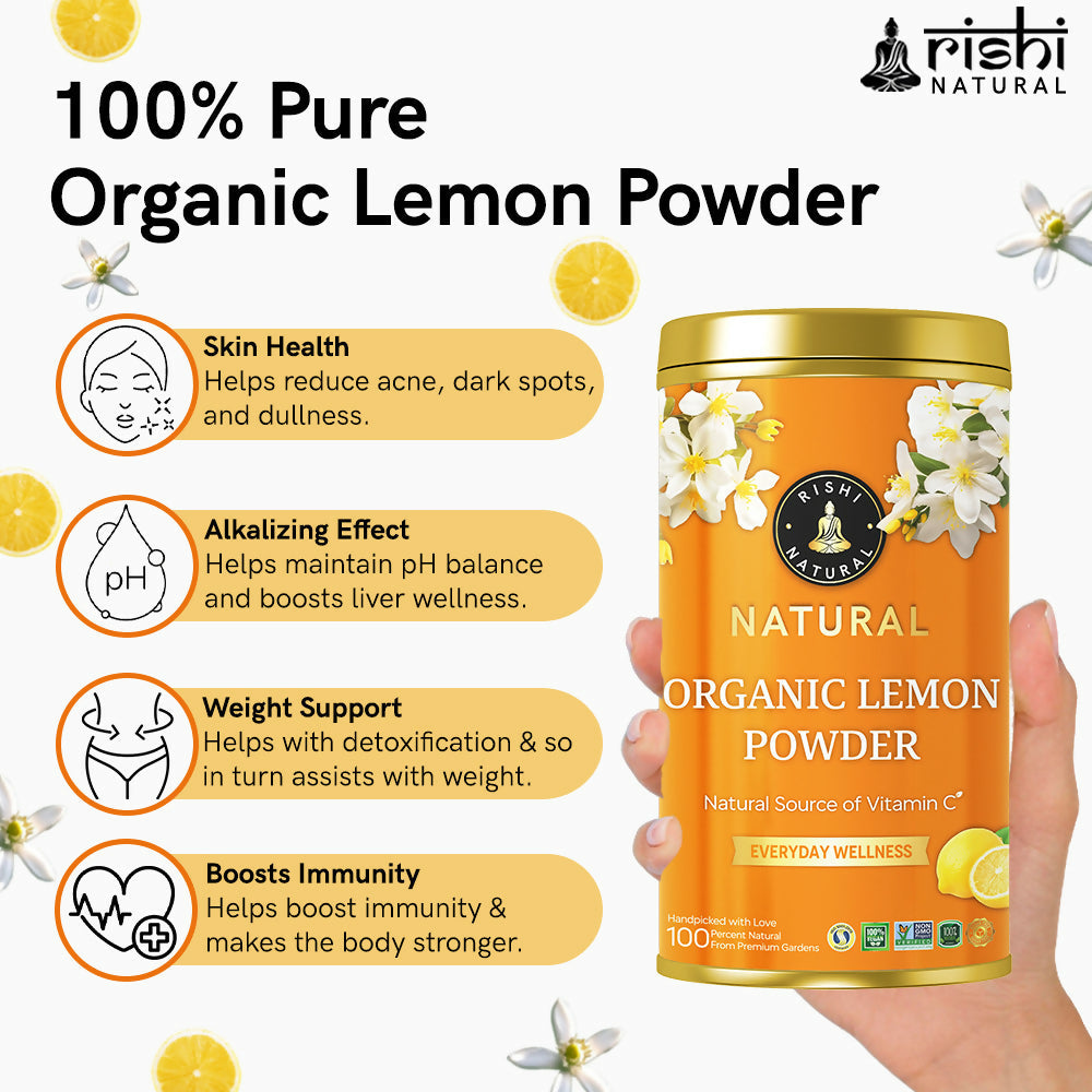 Rishi Natural Organic Lemon Powder
