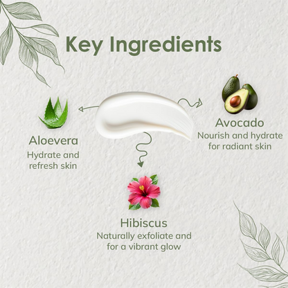 NatAura All Season Body Lotion With Avocado & Hibiscus