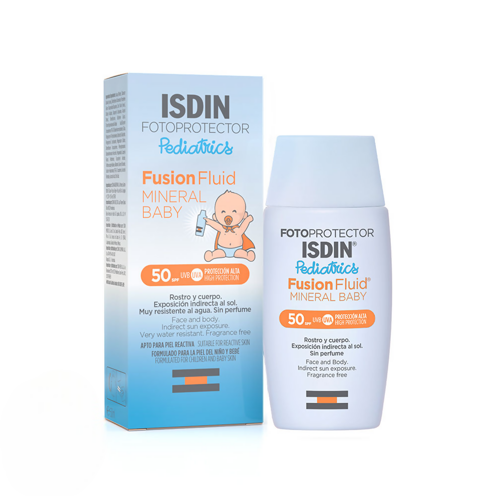 ISDIN Fotoprotector Pediatrics Fusion Fluid Mineral Baby SPF 50