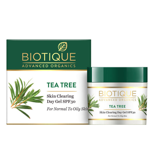 Biotique Advanced Organics Tea Tree Skin Clearing Day Gel SPF30