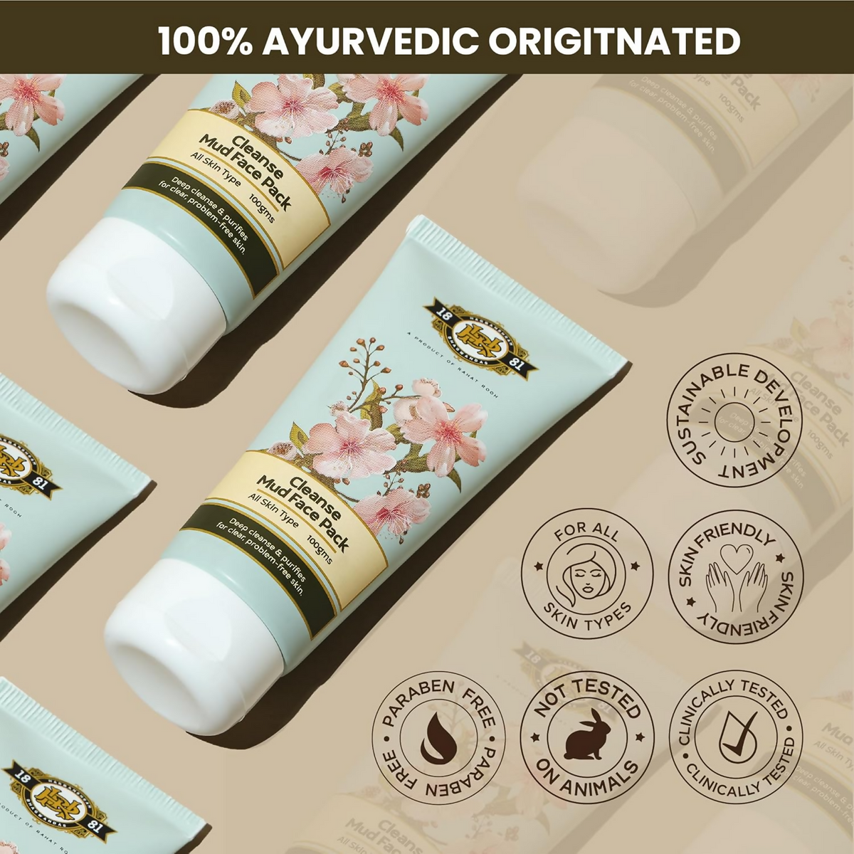 Cleanse Ayurveda Cleanse Mud Face Pack