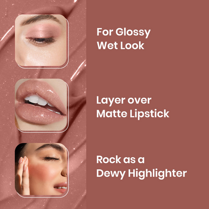 NY Bae Gloss Getter Lip Gloss - Brown Dates 04