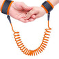 Safe-O-Kid Elastic Safety Wrist Adjustable Strap link for Baby- Orange Colour