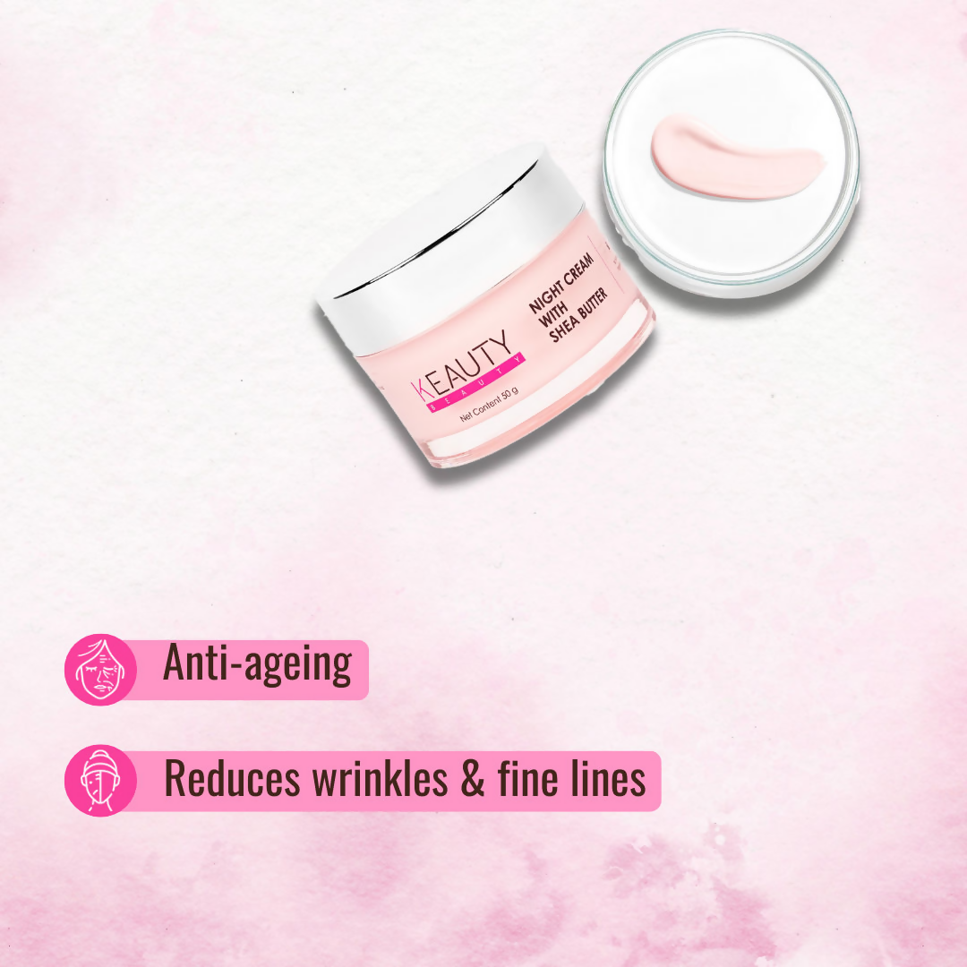 Keauty Beauty Night Cream With Shea Butter