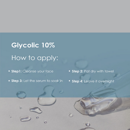 The Body Temple Glycolic 10% Face Serum
