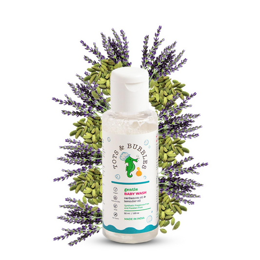 Tots & Bubbles Gentle Baby Body Wash with Natural Lavender & Cardamom Oil