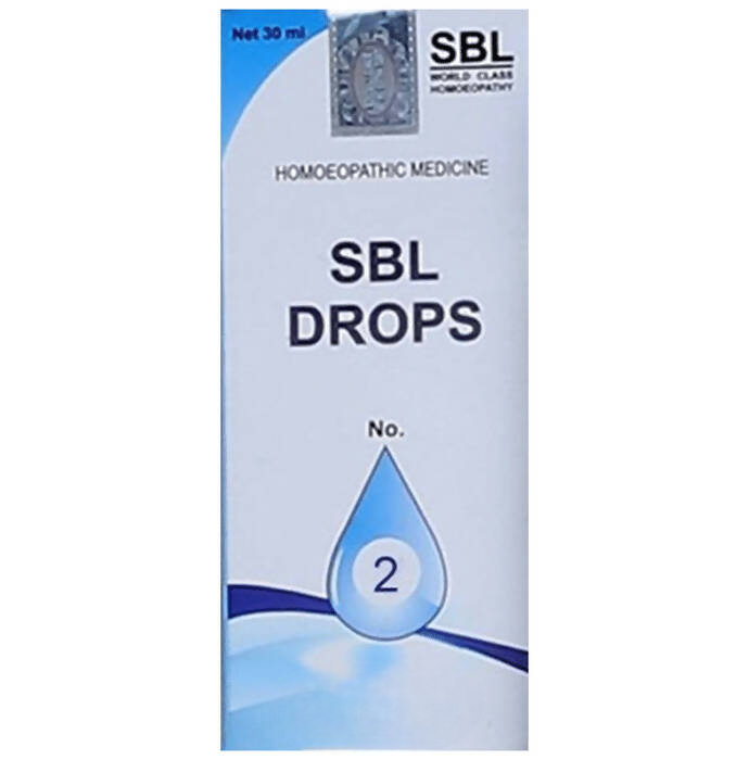 SBL Homeopathy Drops No. 2
