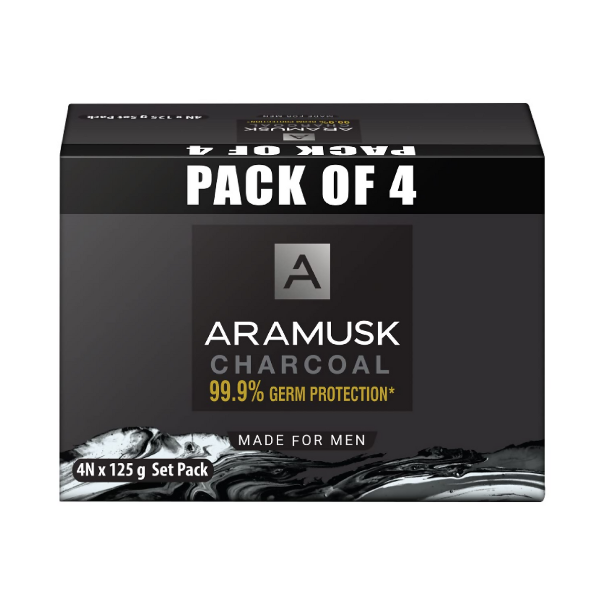 Aramusk Charcoal Soap For Men