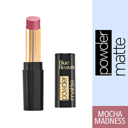 Blue Heaven Powder Matte Lipstick Mocha Madness