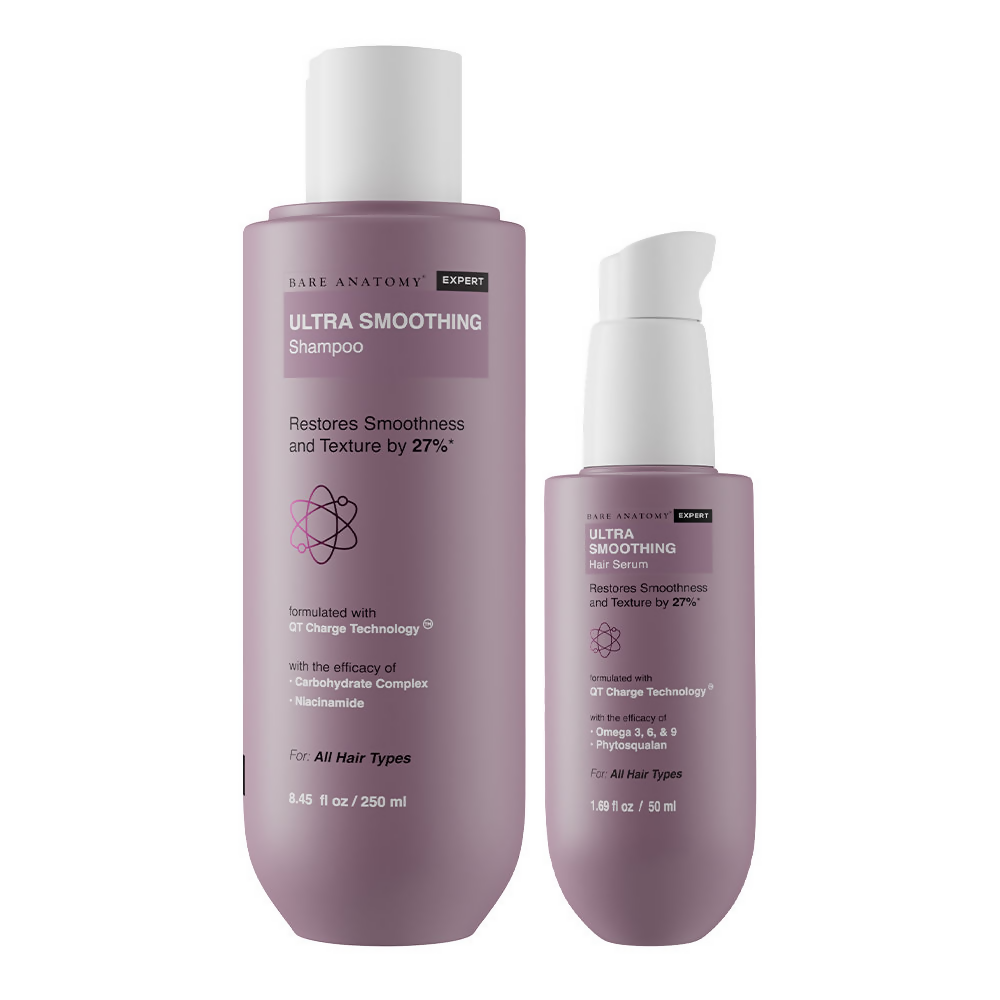 Bare Anatomy Expert Ultra Smoothing Hair Serum & Shampoo Duo