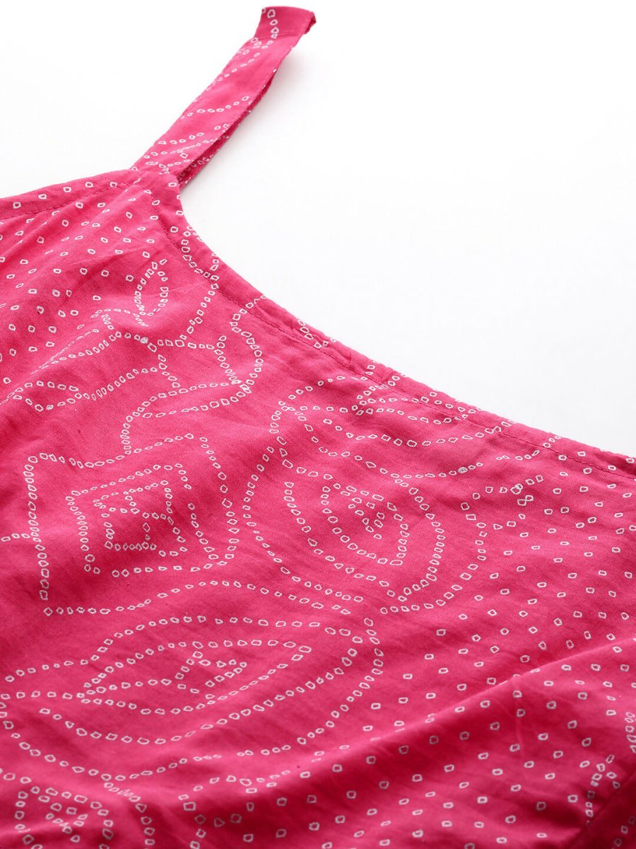 Ahalyaa Women's Traditional wear Co-ords - Pink