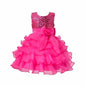 Asmaani Baby Girl's Pink Color Satin Knee Length Frock (AS-dress-22069)