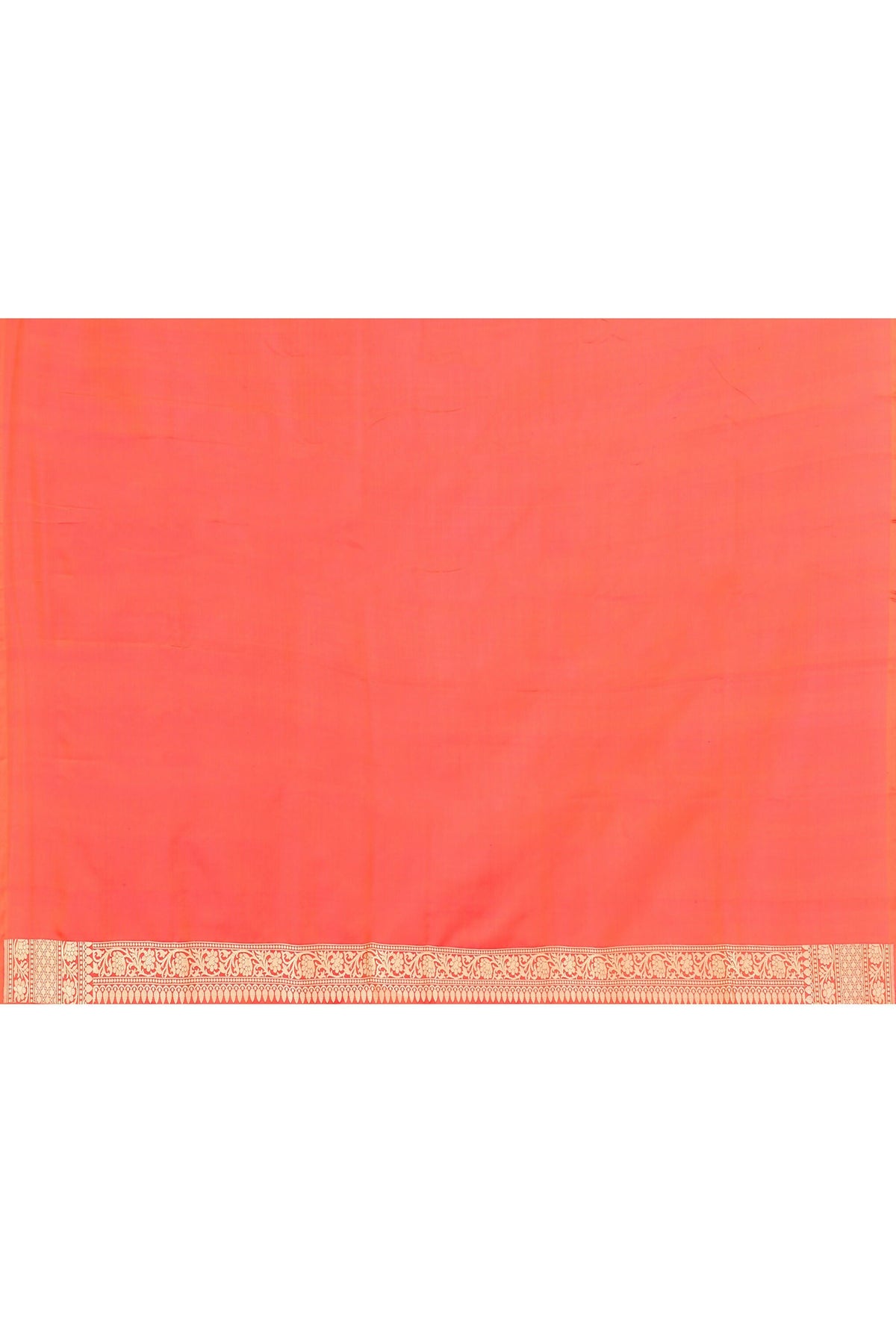 Joban Fashion Red Pure Katan Pure Handloom Banarasi Silk Saree