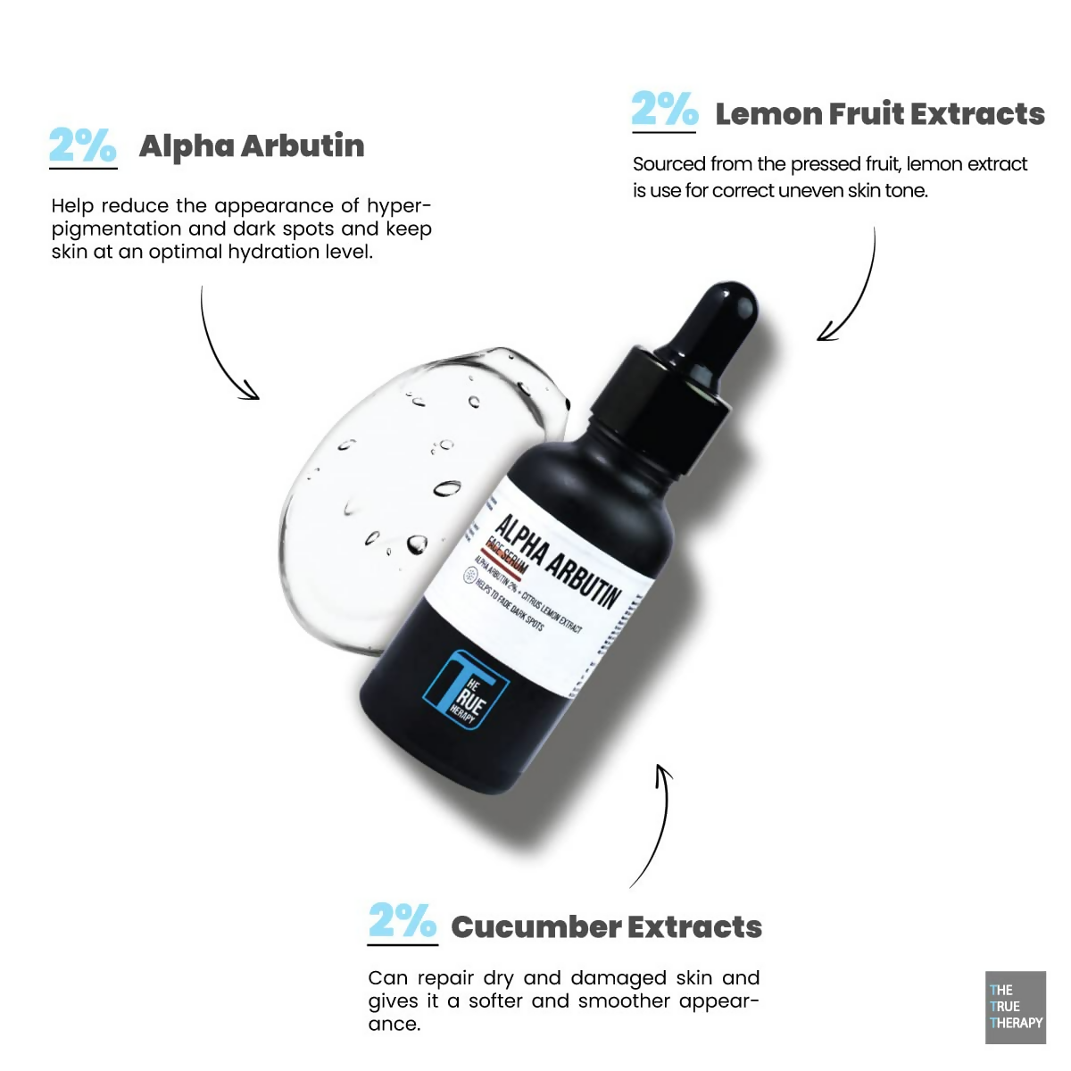 The True Therapy 2% Alpha Arbutin Serum