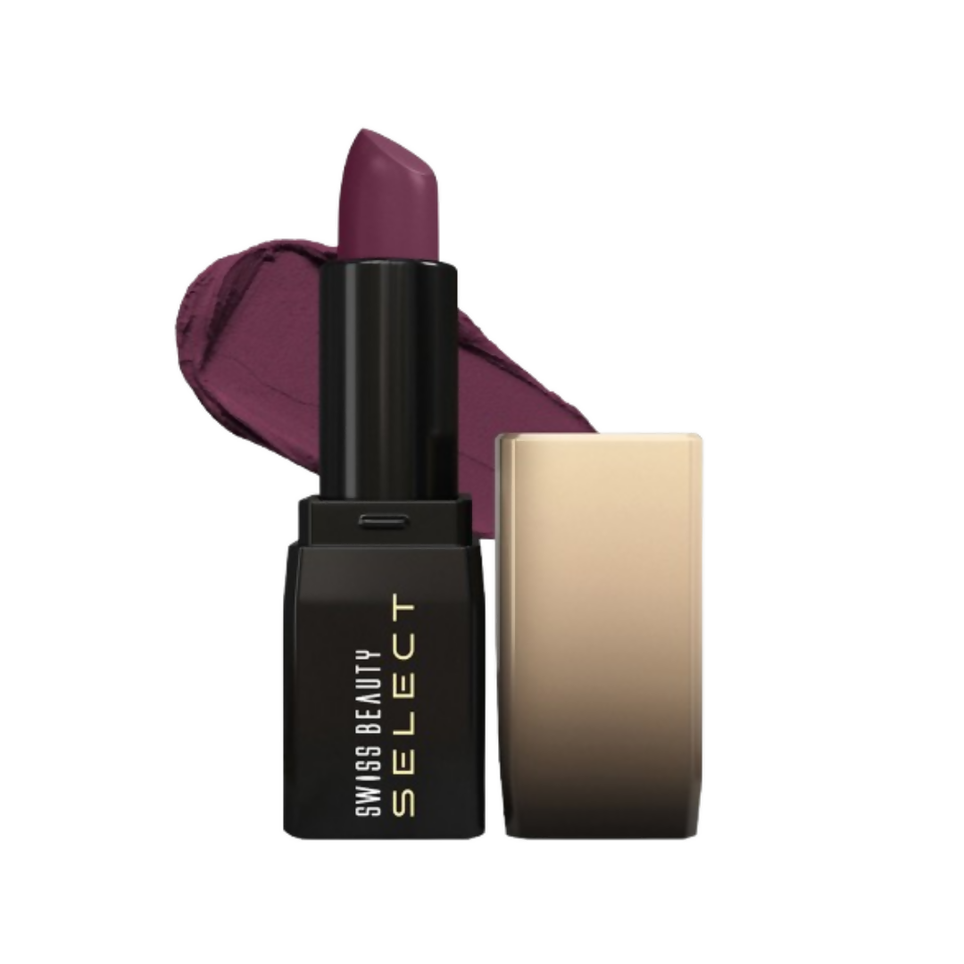 Swiss Beauty Select Dare To Matte Lipstick - 6 Delight Plum