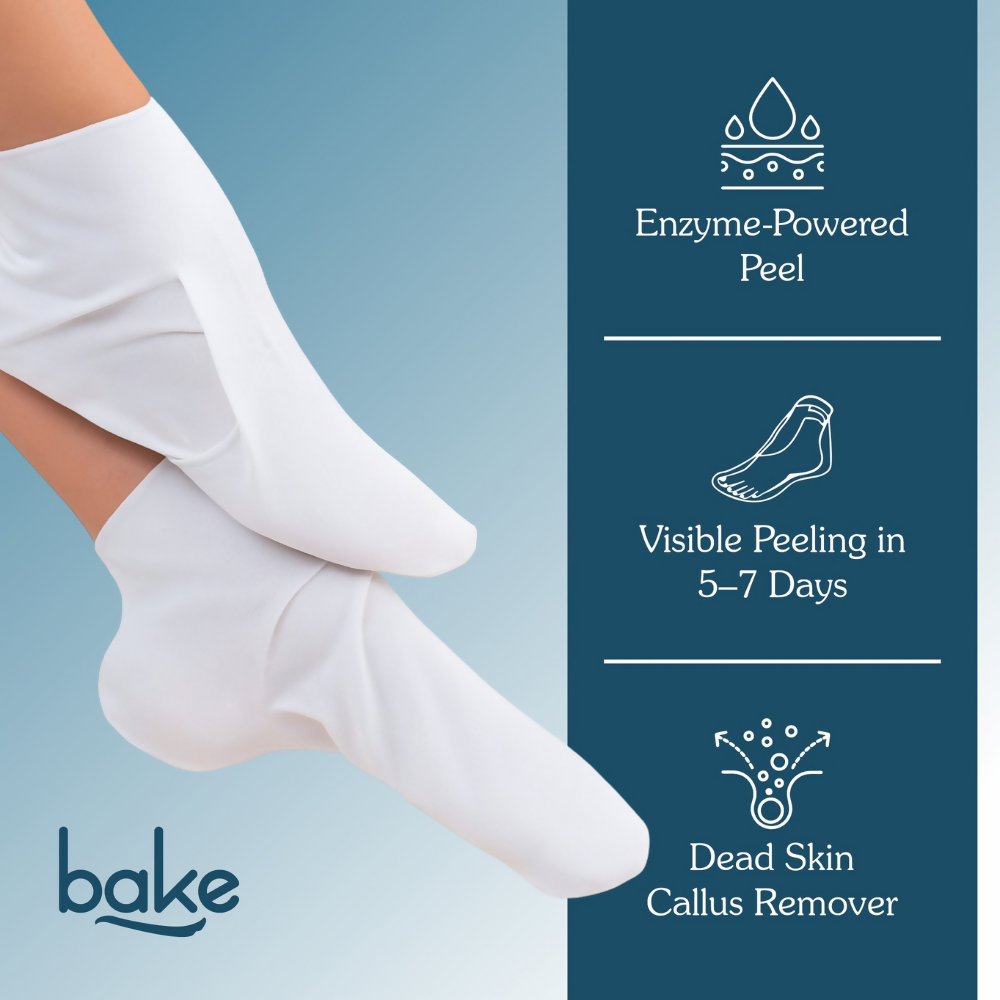 Bake AHA + BHA Peeling & Exfoliating Foot Mask