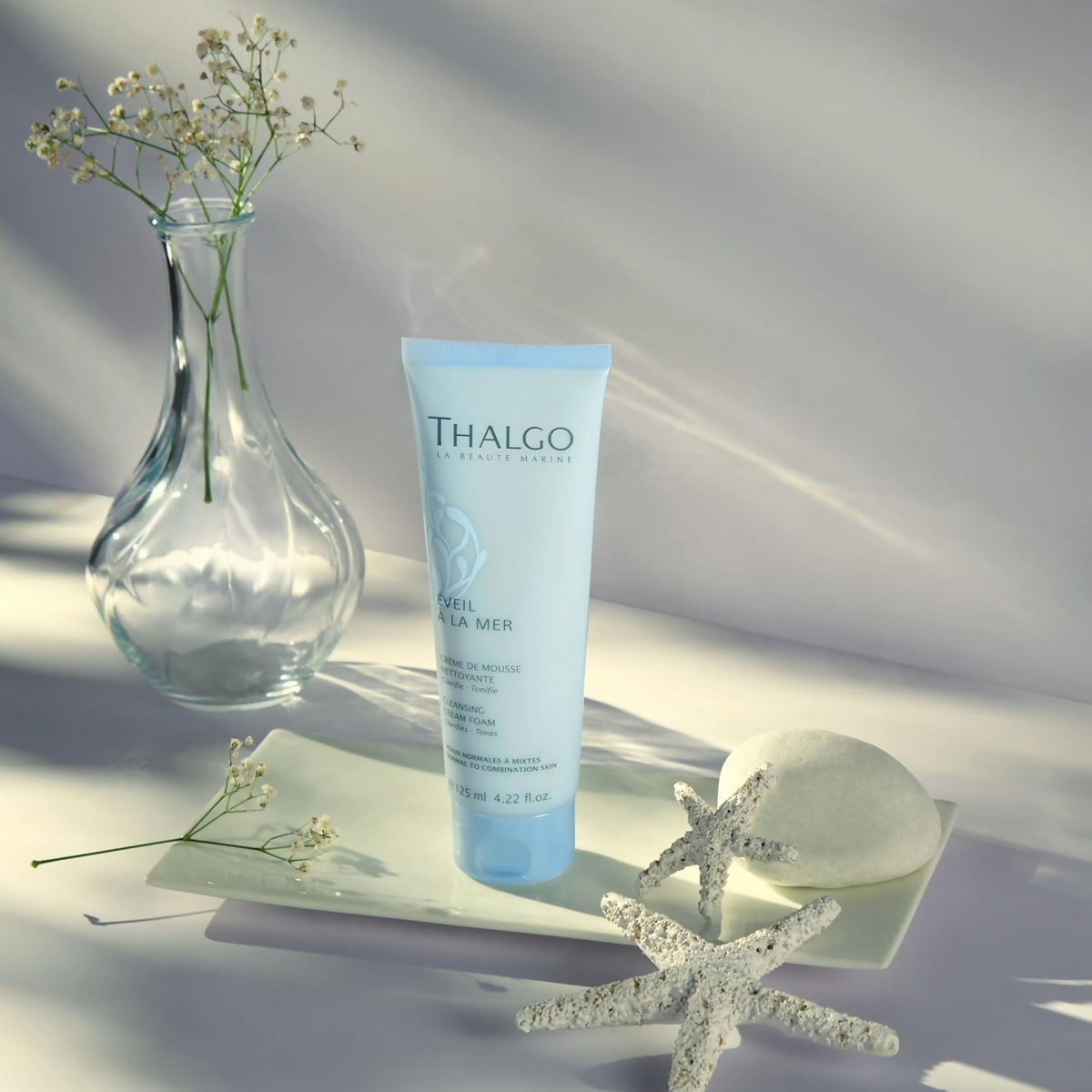 Thalgo Cleansing Cream Foam - Cream-to-Foam Face Cleanser