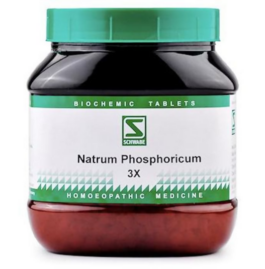Dr. Willmar Schwabe India Natrum Phosphoricum Biochemic Tablets