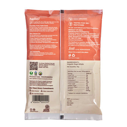 Pure & Sure Organic Ragi Flour