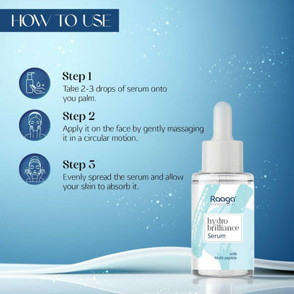 Raaga Professional Hydro Brilliance Serum With Multi-Peptide