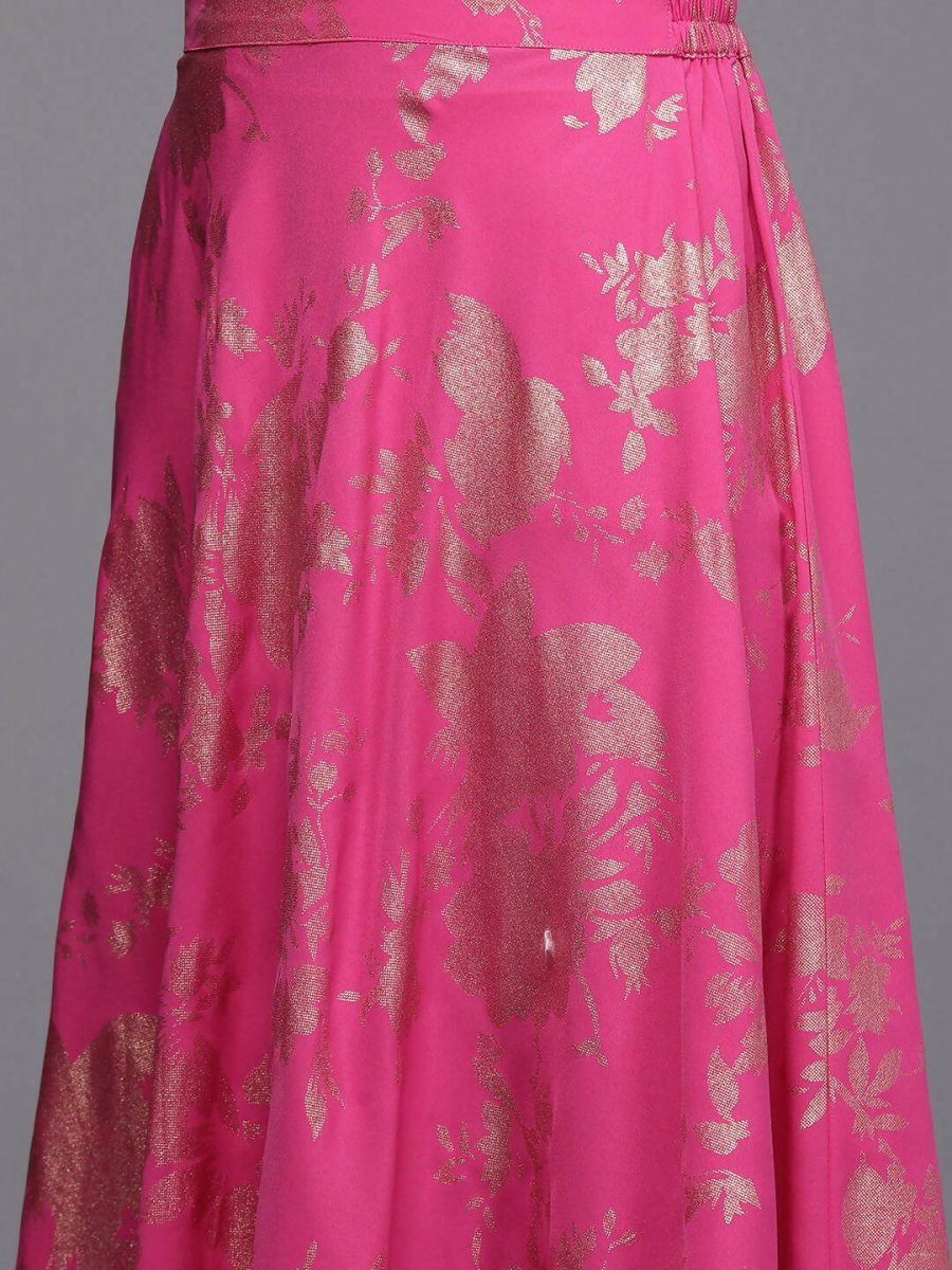 Ahalyaa Women's Traditional Wear Co-ods - Pink