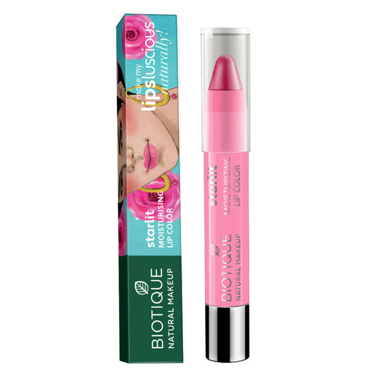 Biotique Starlit Moisturising Lipcolor - Carnation Angel-P210