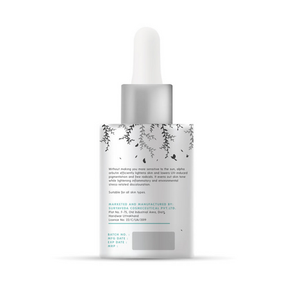 The Body Temple Bodyops 2% Alpha Arbutin Face Serum
