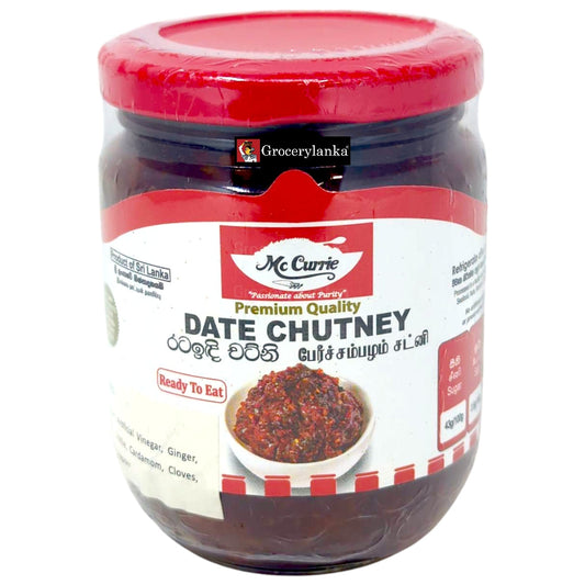 McCurrie Date Chutney 300g – A Sweet & Tangy Delight for Every Meal